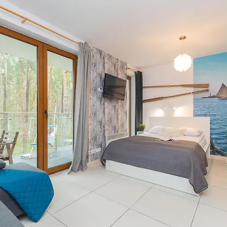 Apartamenty Mierzeja - Baltic Park Stegna, Studio 24M2, 500 M Od Plazy Stegna  Esterno foto